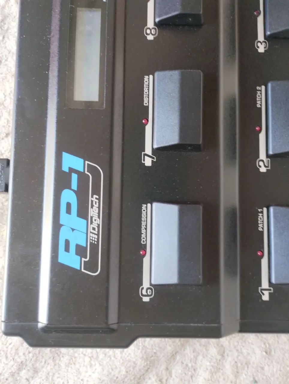 DigiTech RP-1 1990  Pedaleira funcionando perfeitamente!