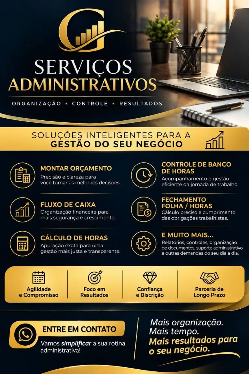 Serviços administrativos