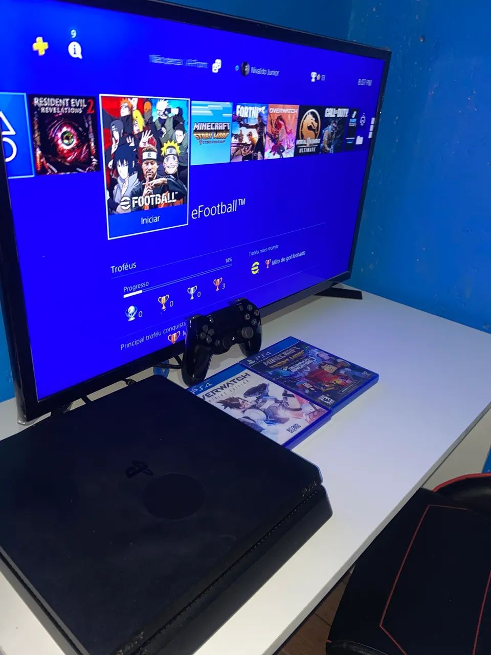 Ps4 - Slim 1 tb