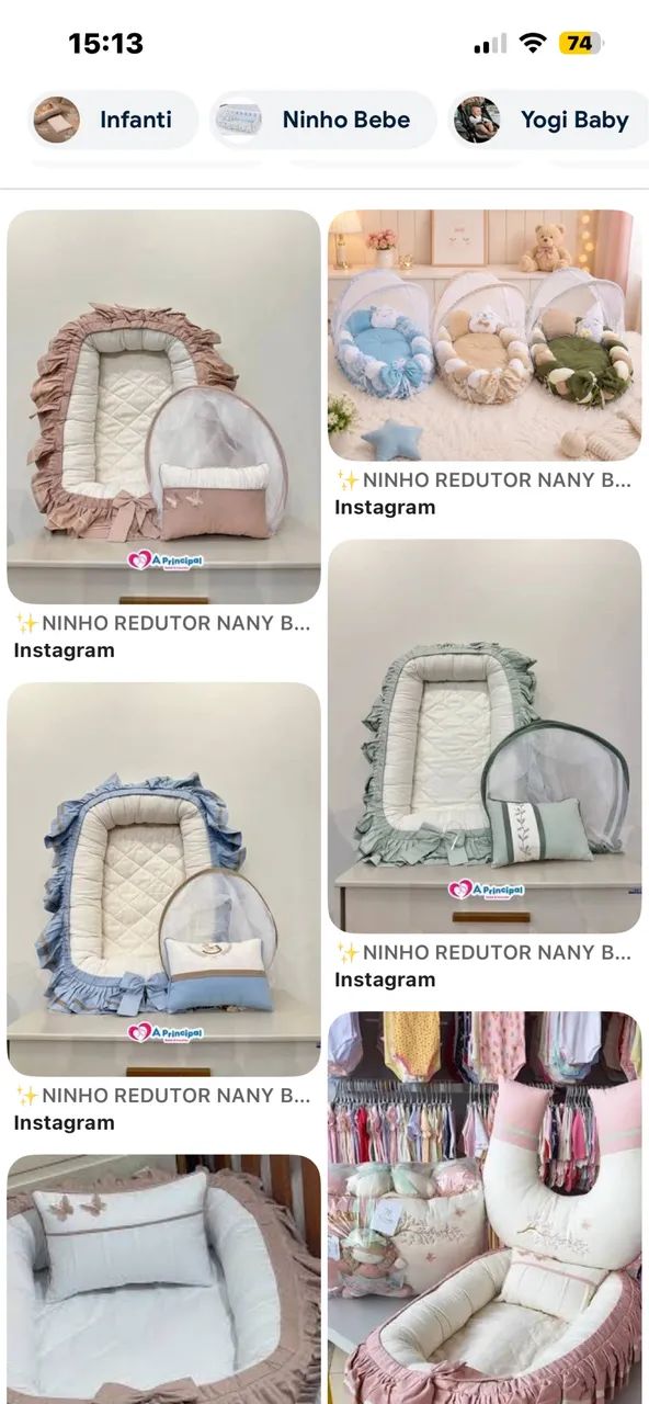 Ninho redutor para bebê 