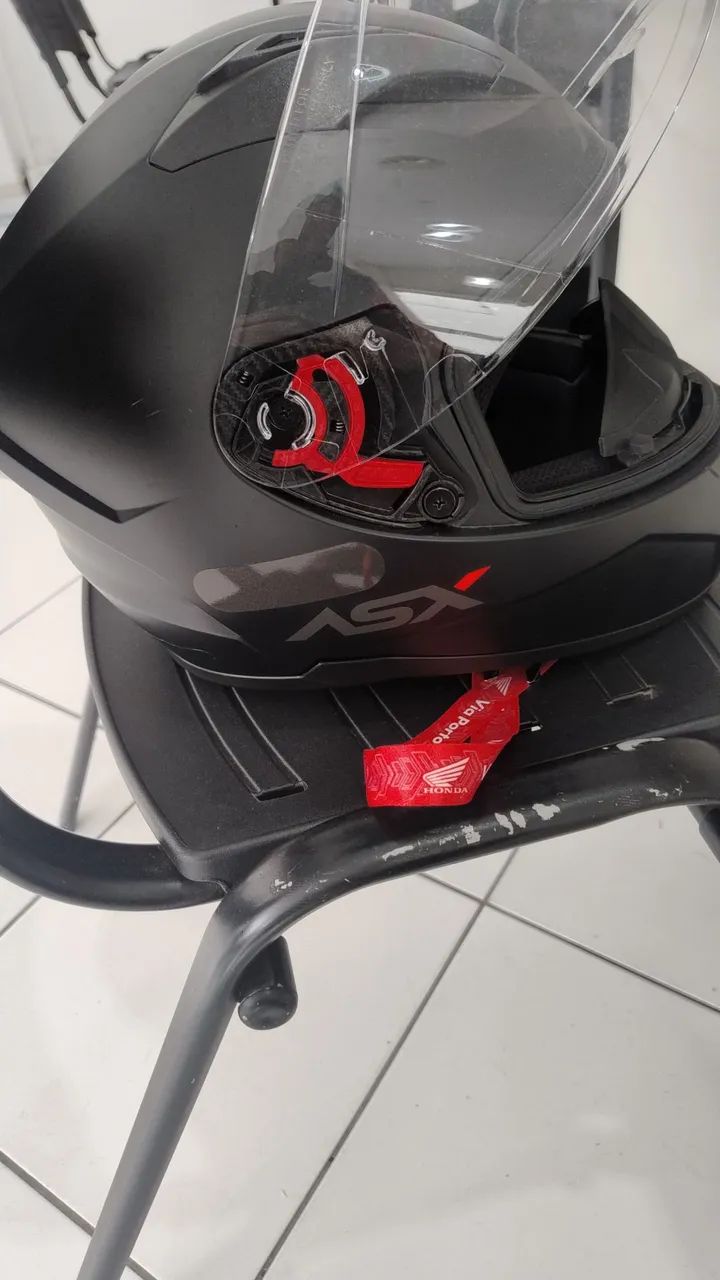 Capacete Asx usado duas vezes  - Foto 2