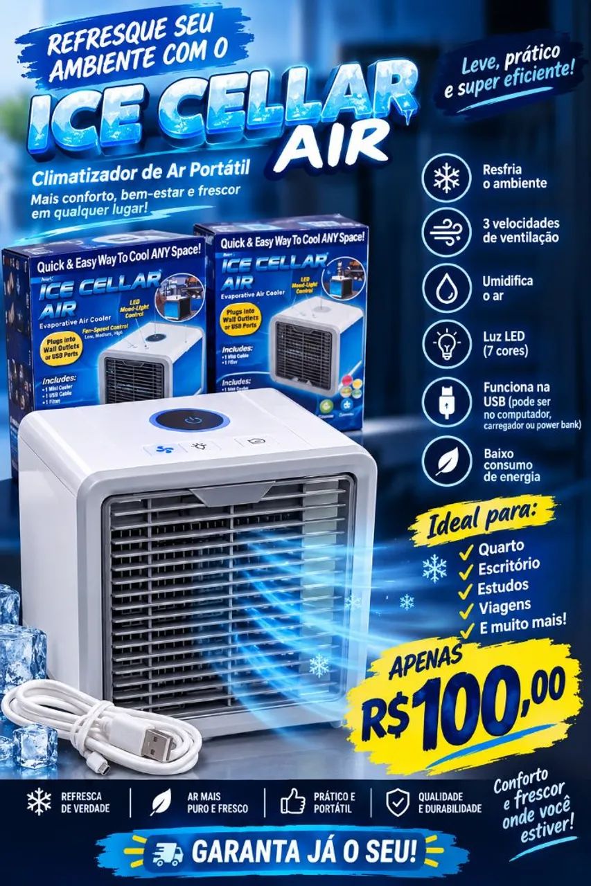 Mini climatizador 