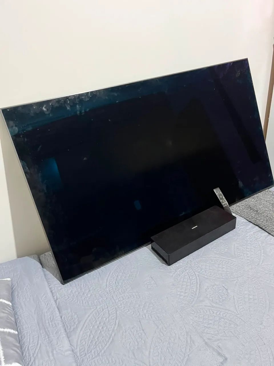 TV Samsung 55? 4k com defeito display