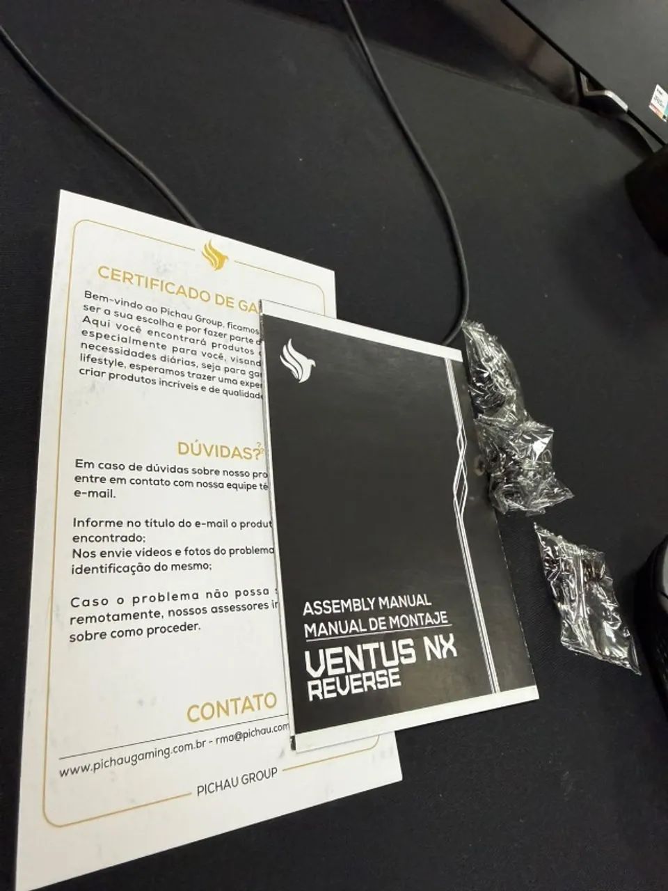 Kit 3 Fans Pichau Ventus NX Reverse ARGB - Foto 3