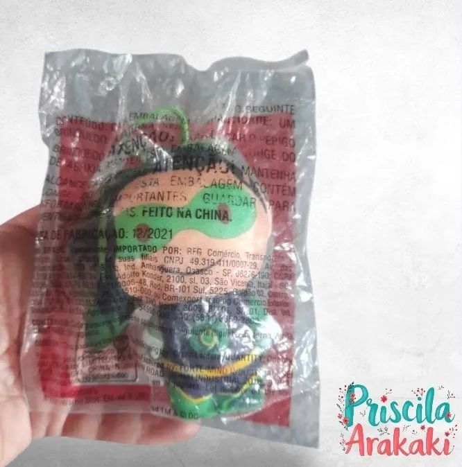 Pelúcia Lanterna Verde coleção mcdonalds A Liga dos Super pets 2022 - Foto 3