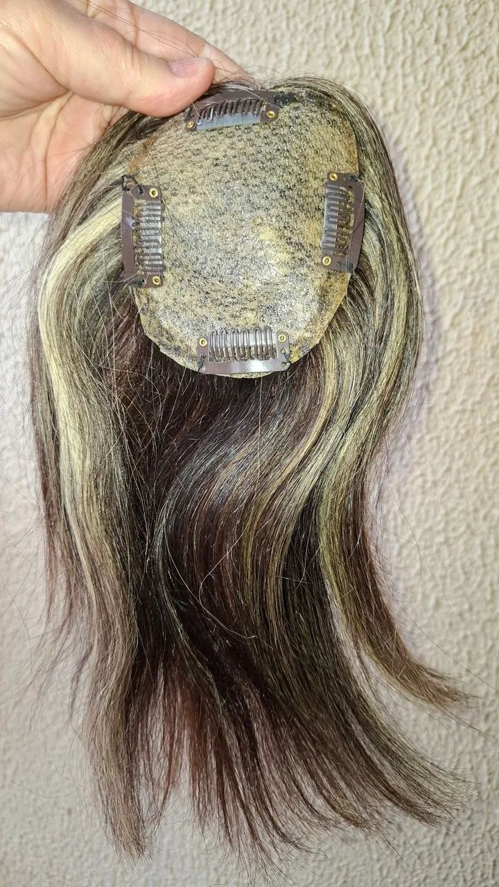 Lace Topo de cabeça _ Cabelo Humano _ Nunca Usado - Foto 2
