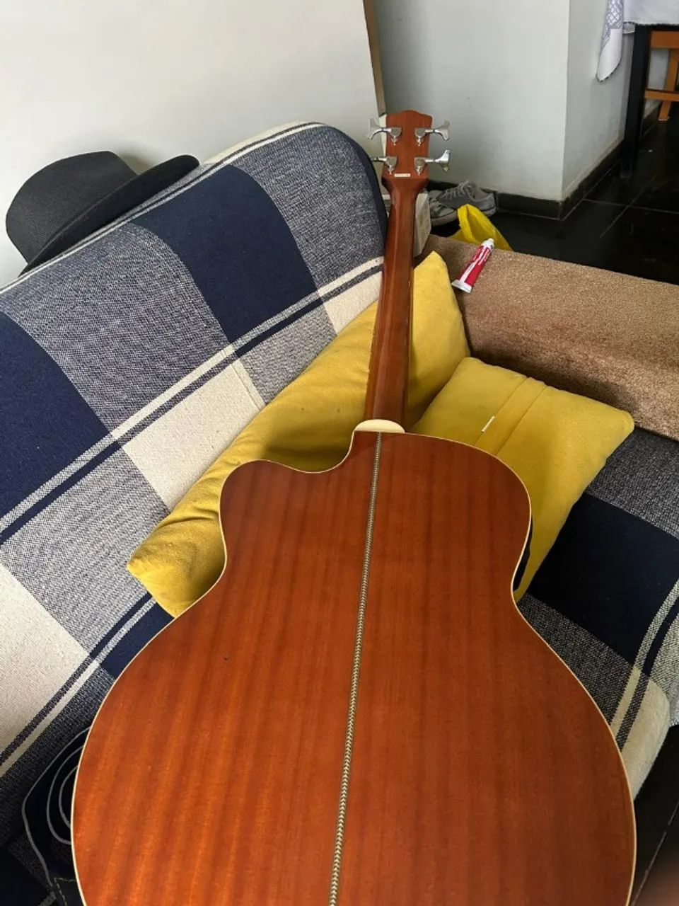 contra baixo eletro acústico Hofma - Foto 2