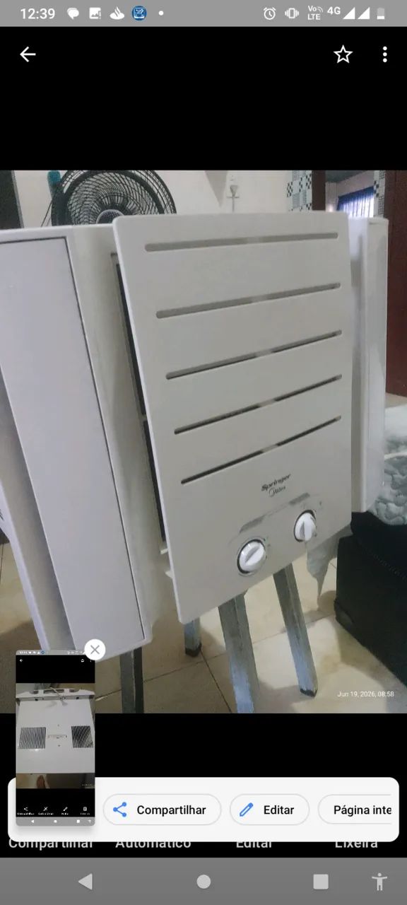 Ar Condicionado Springer Zerado 10.000 BTS R$ 1.000,00 - Foto 3