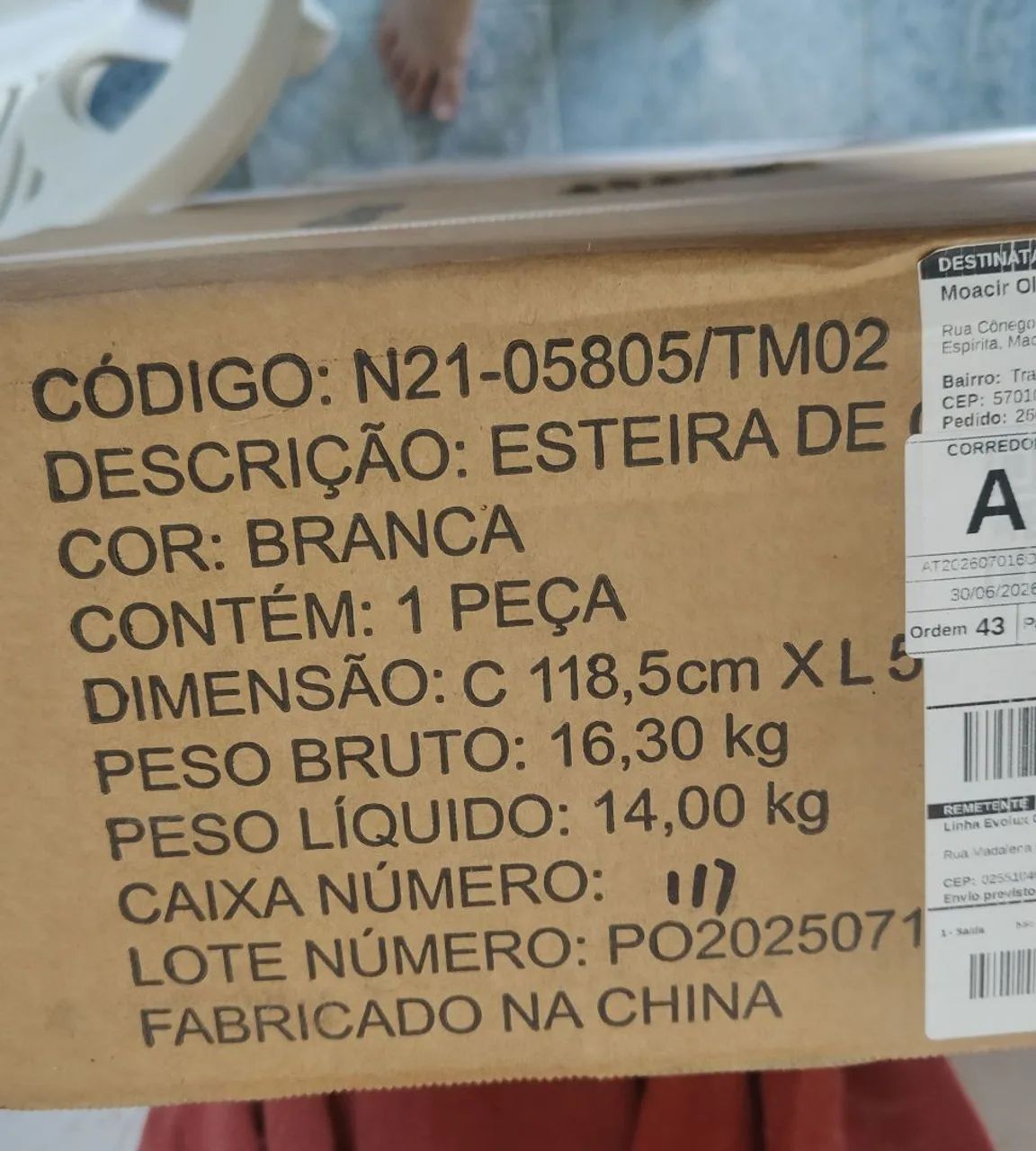 Esteira de caminhada - Foto 4