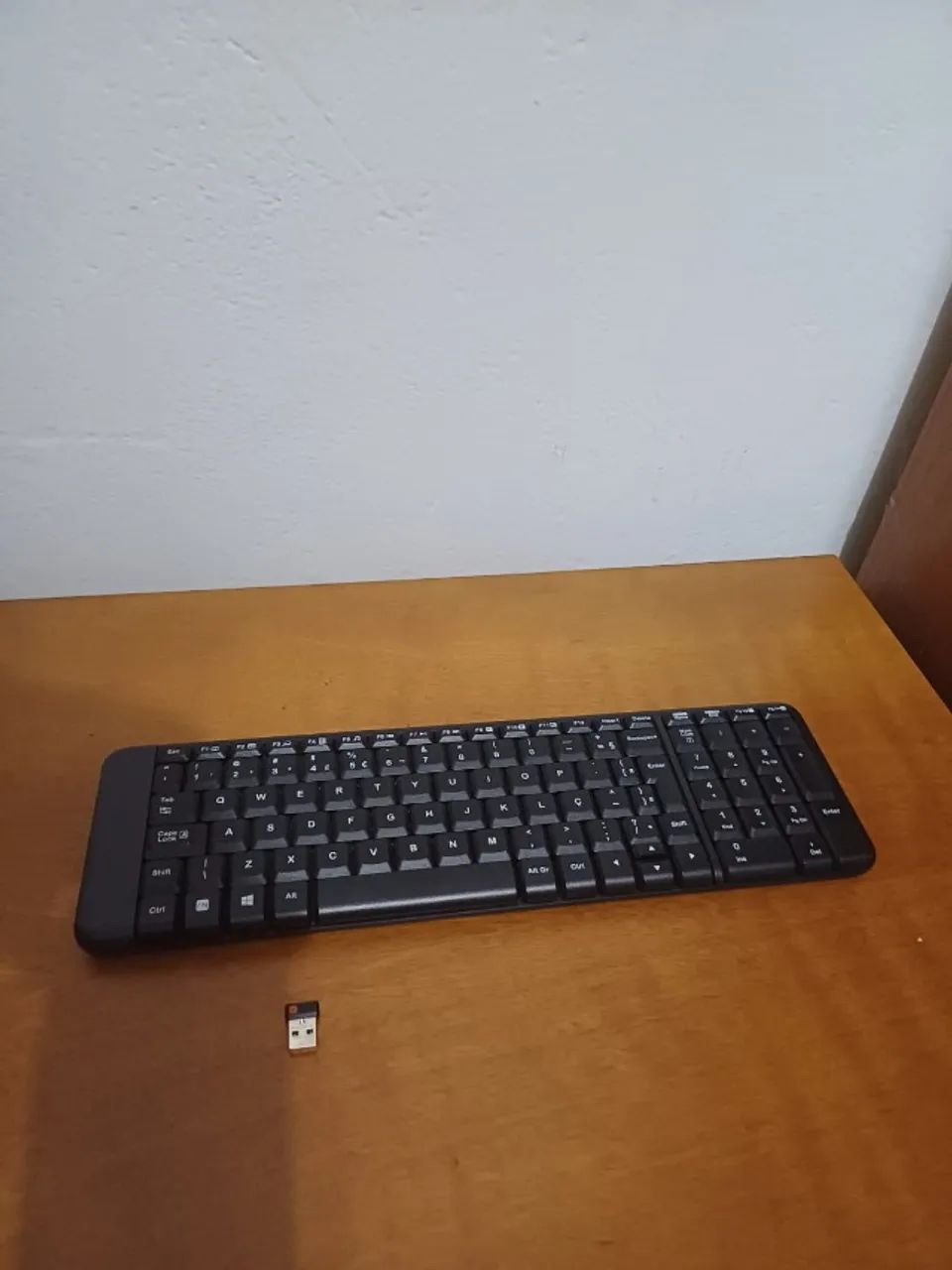 Teclado Sem Fio Logitech K220 Praticamente Novo (Lê a Descrição)
