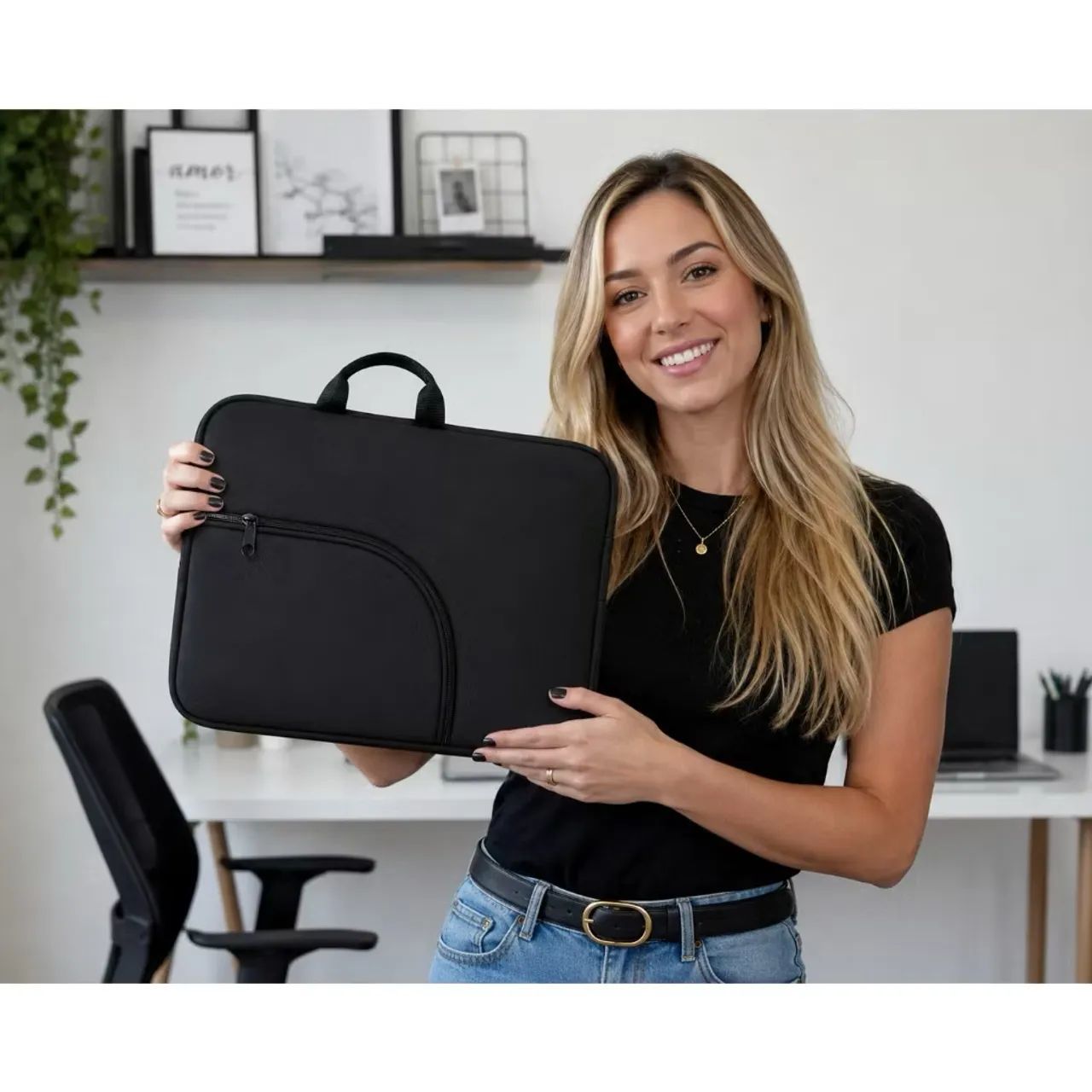 capa de notebook bolsa 15,6