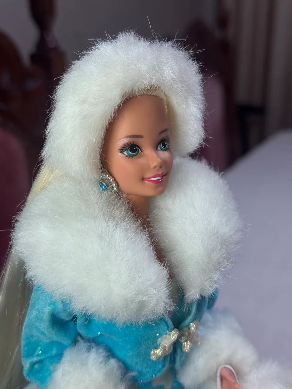 Boneca Barbie 1996 - Winter Renaissance Special Edition - Foto 4