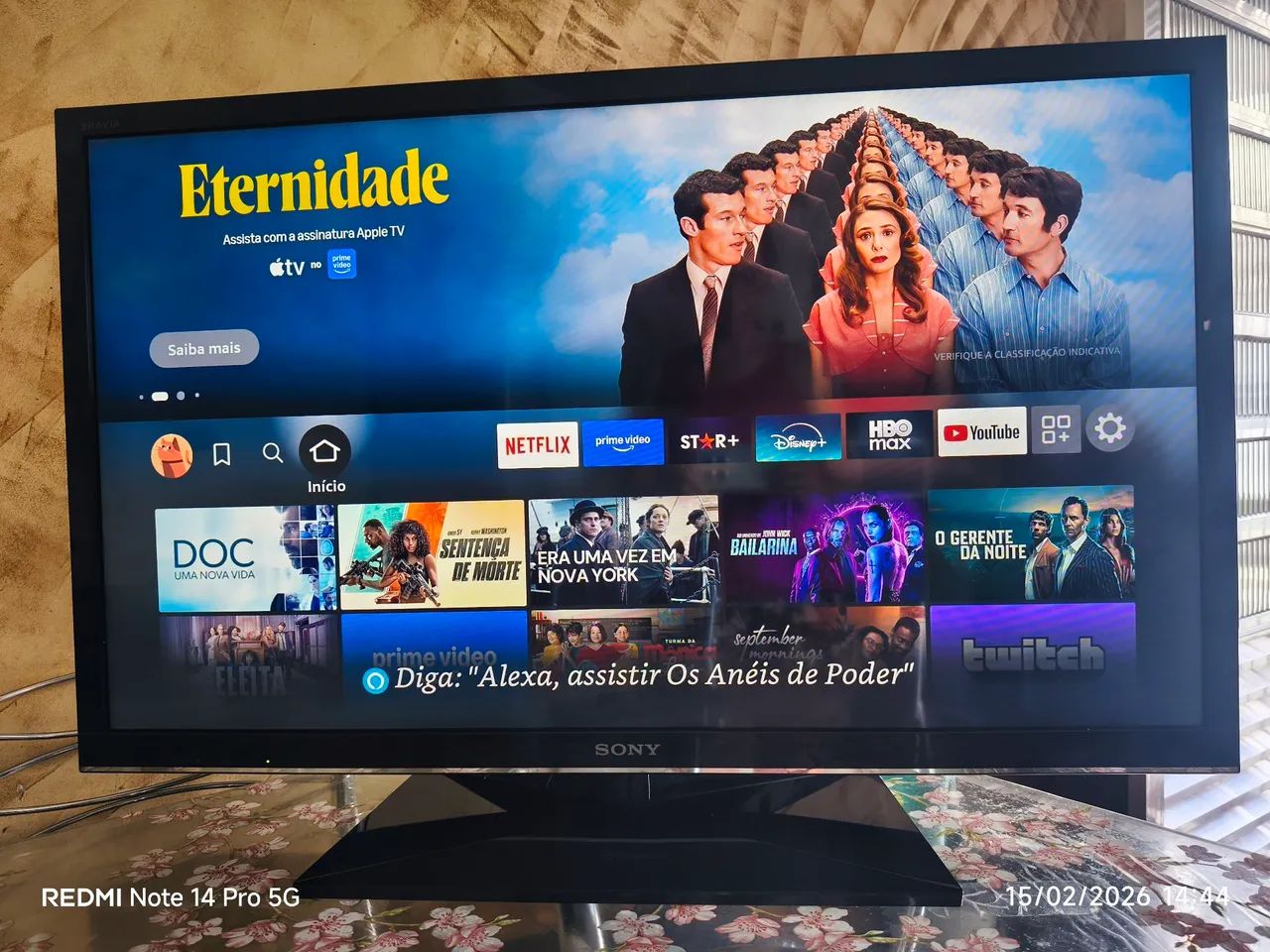 Tv Sony 41' modelo bravia com firestick 