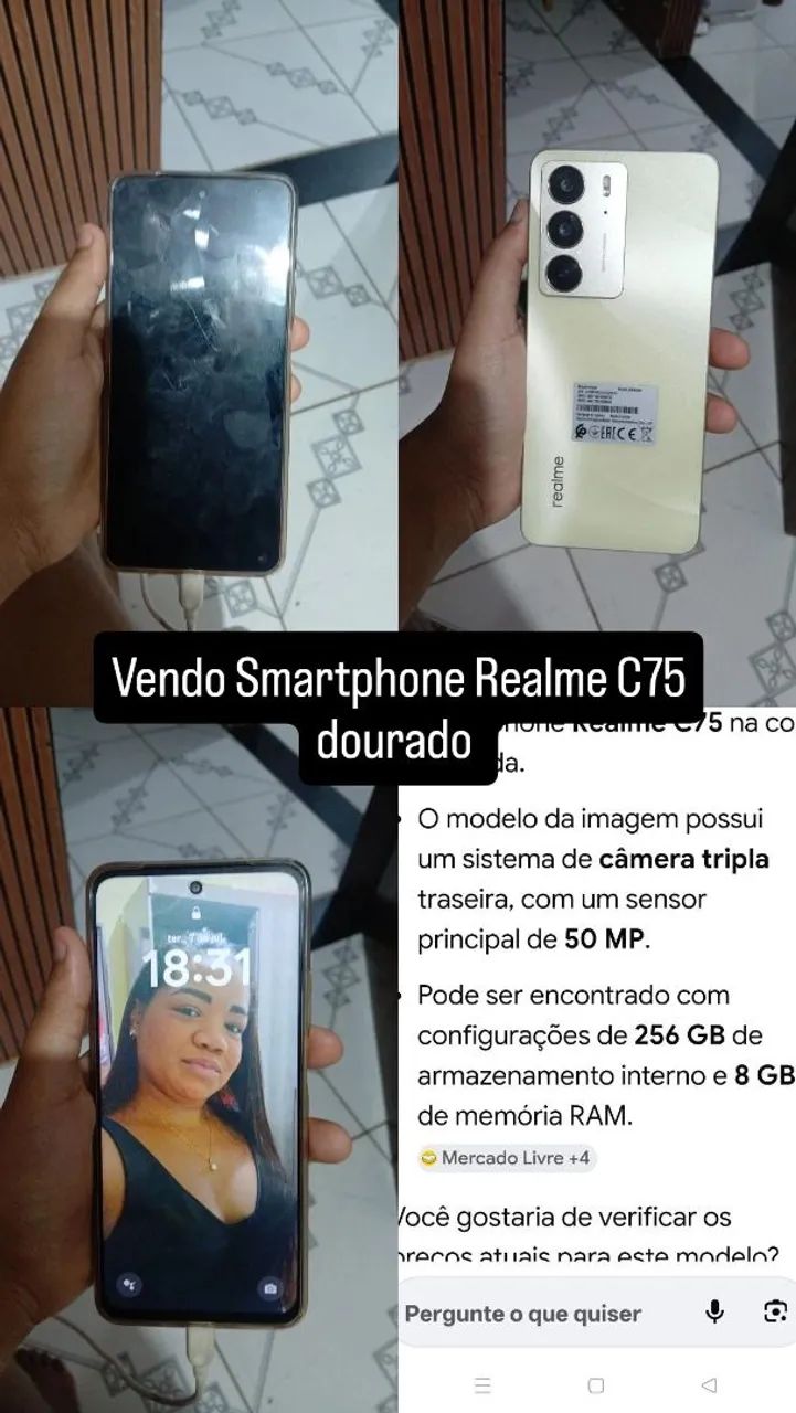 Celular smartphone redimi c75