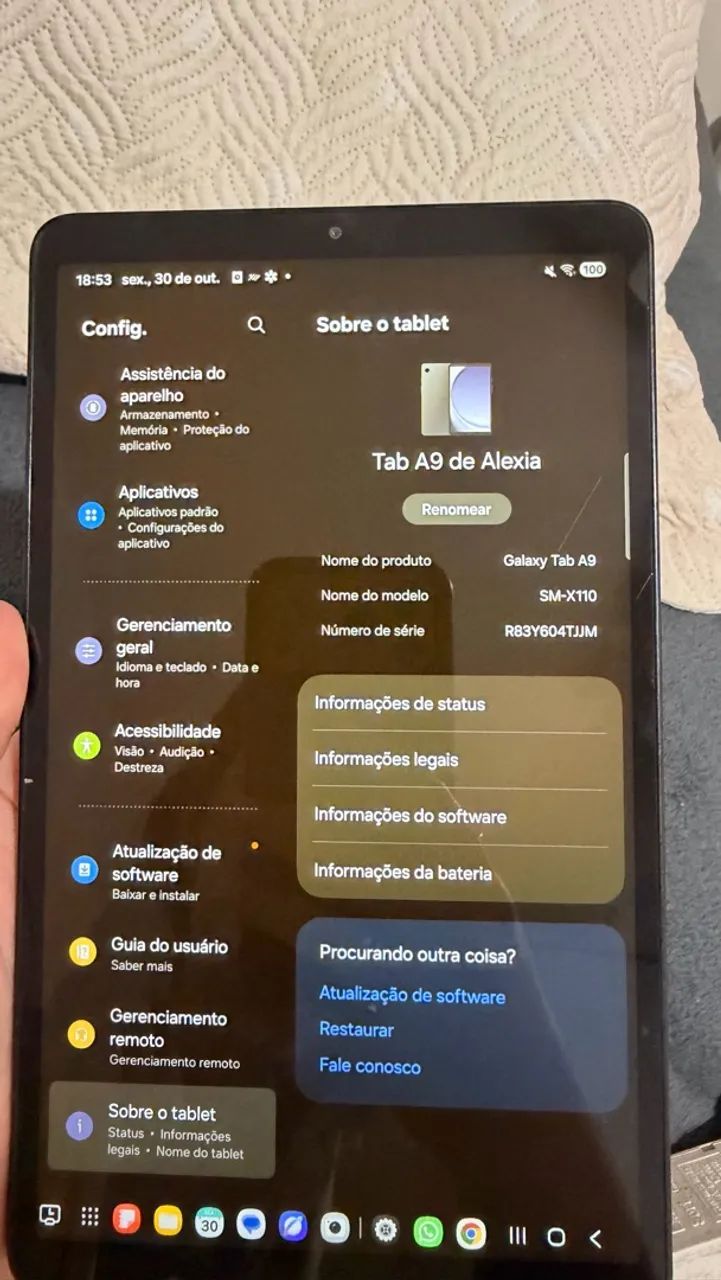 Tablet Samsung A9 - Foto 3