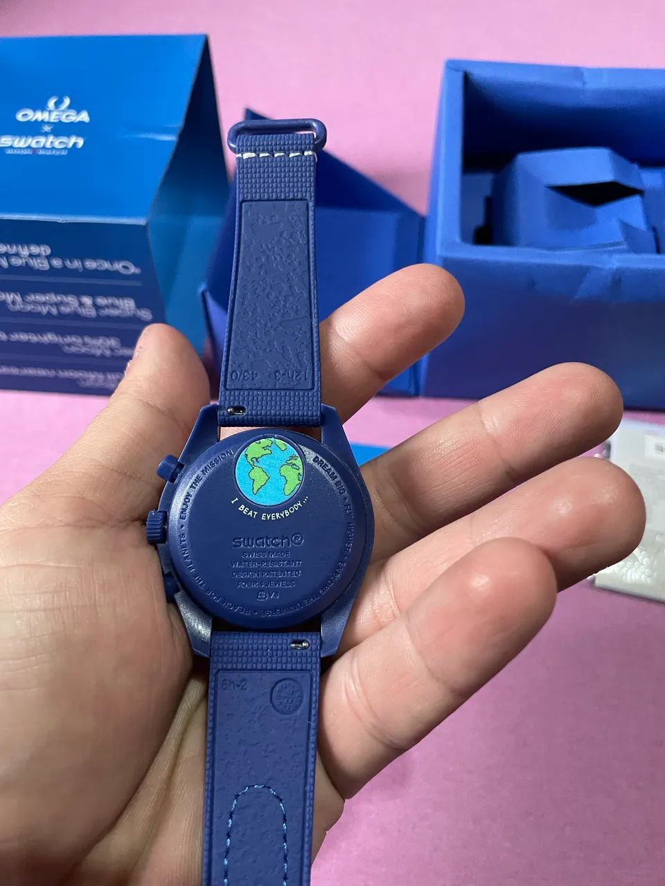 Relógio omega Snoopy swatch - Foto 3