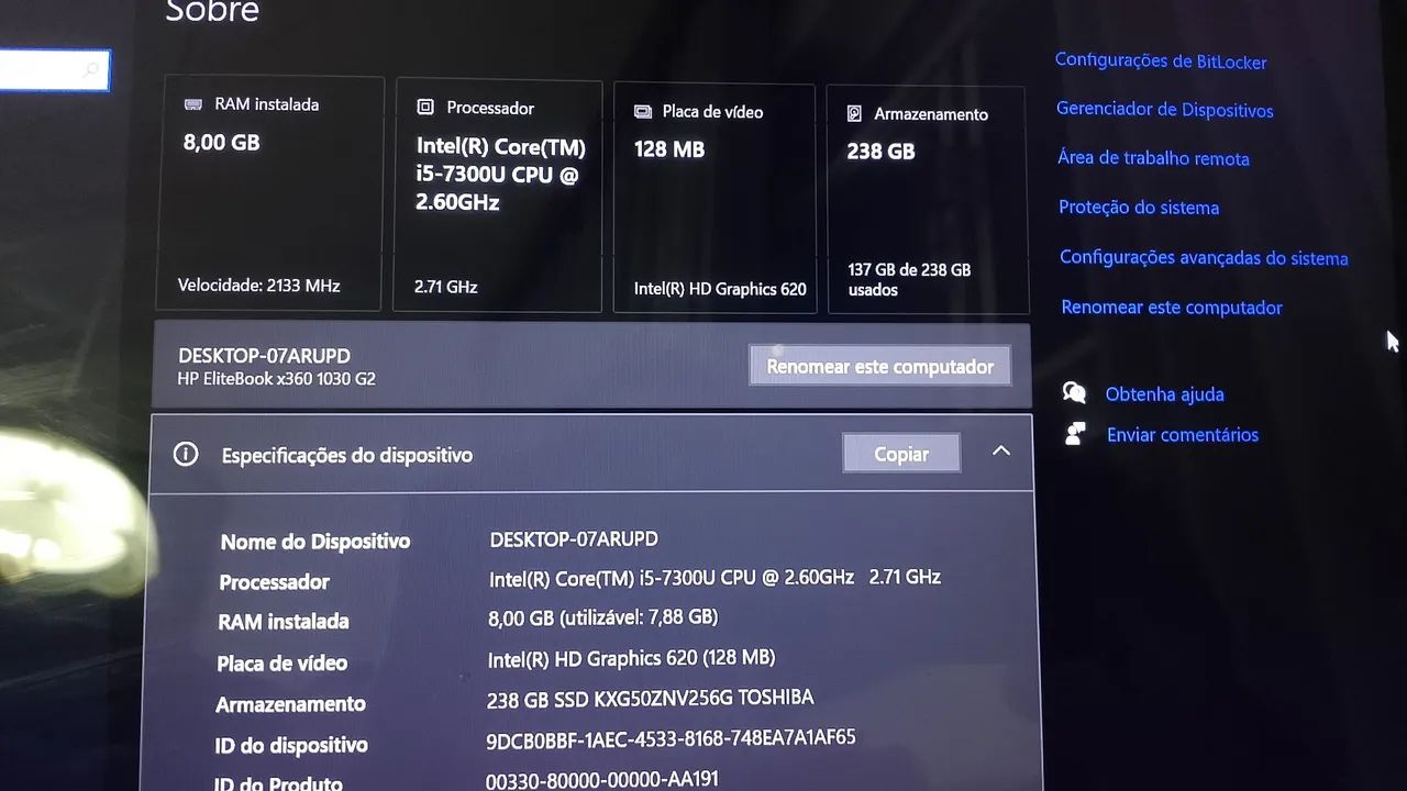 Notebook HP