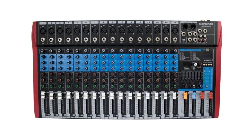 MESA DE SOM NOVA SOUNDVOICE MS-162 EUX - Foto 2