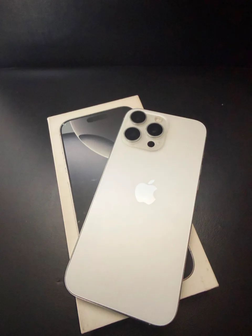 iPhone 16 Pro Max 256GB White Titanium | Garantia Apple | Impecável