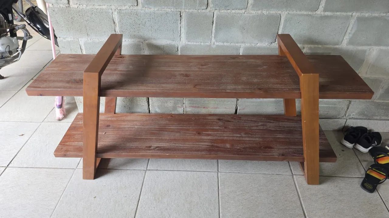 Rack rustico muito bonito e resistente - Foto 2