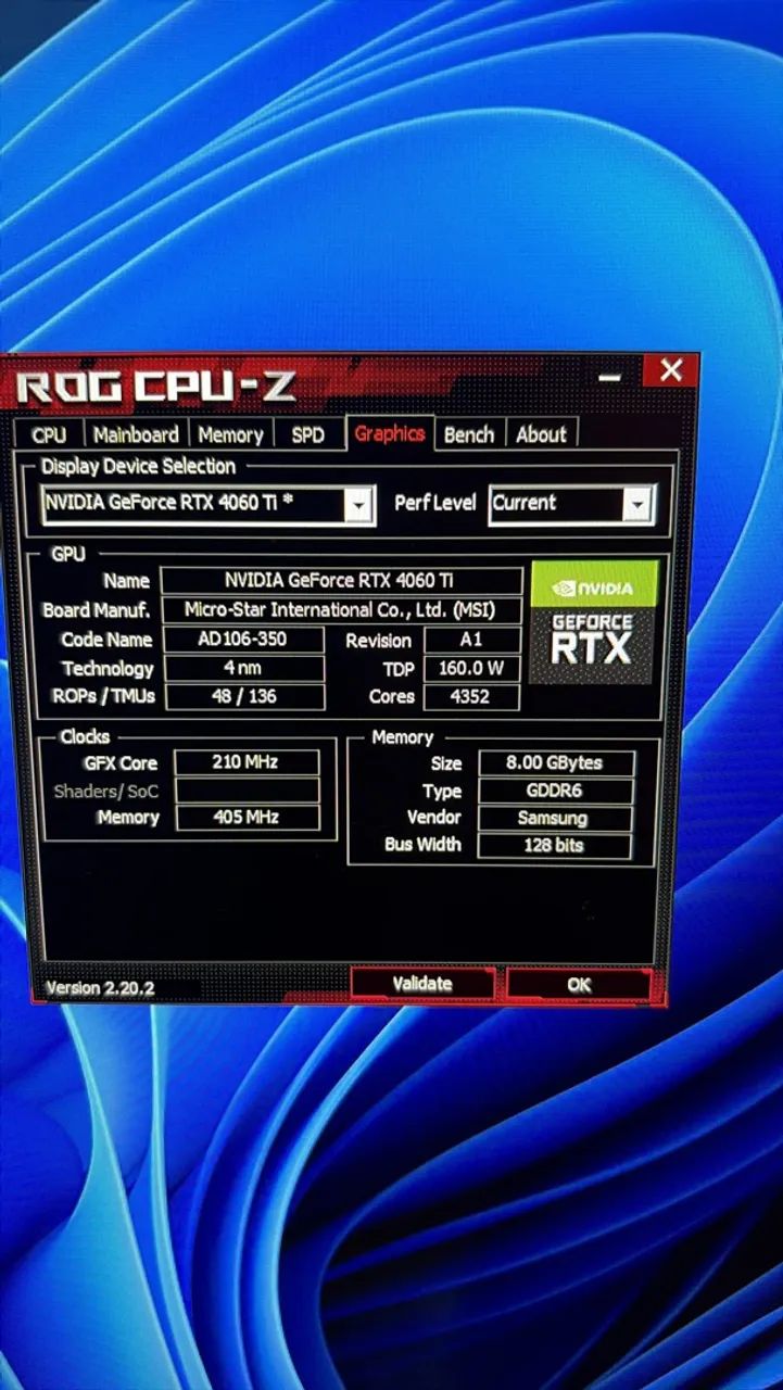 RTX 4060 TI 8GB MSI Ventus 3x - Foto 4