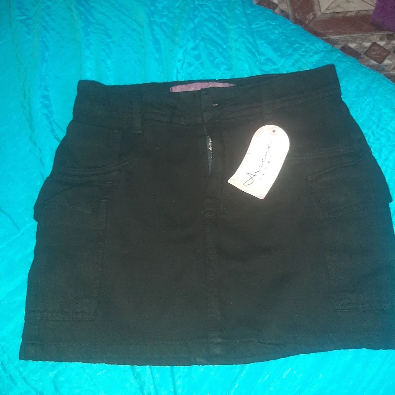 Saia cargo jeans  - Foto 3