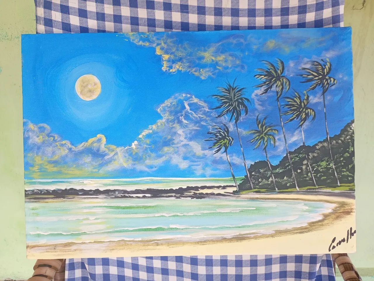 Quadro feito a mão  - Foto 3