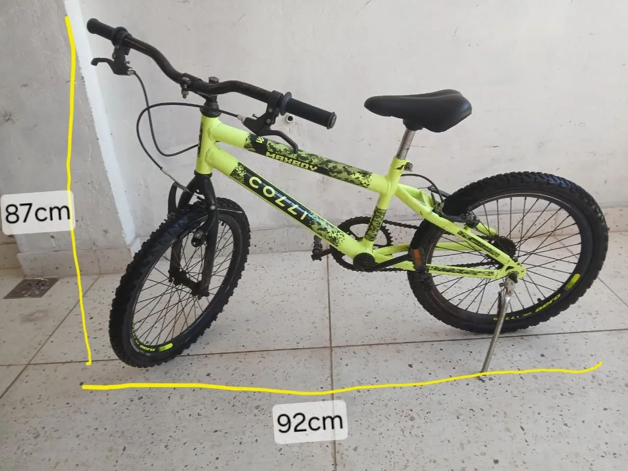 Bicicleta infantil aro 20  - Foto 3