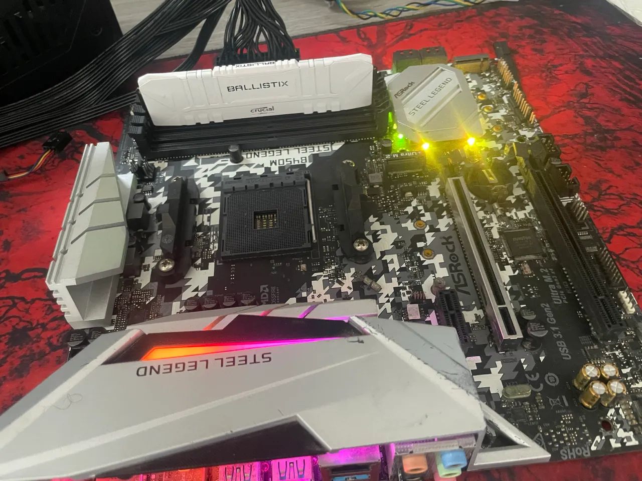 Asrock Stell  Legend B450m - Foto 5