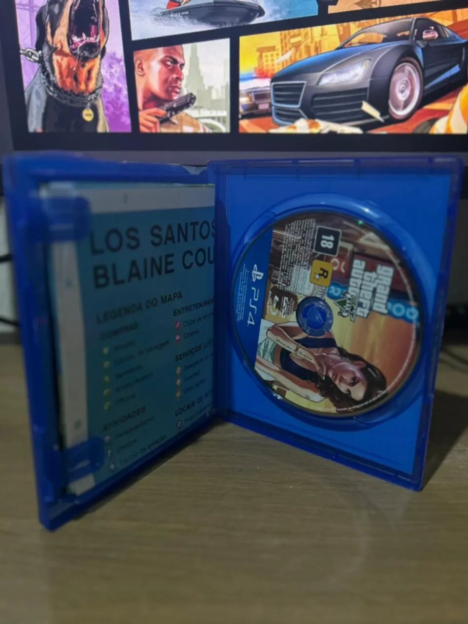 GTA V (Com mapa) PS4 - Foto 2