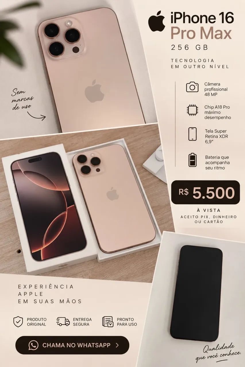 iPhone 16 pro Max 256g - Foto 3