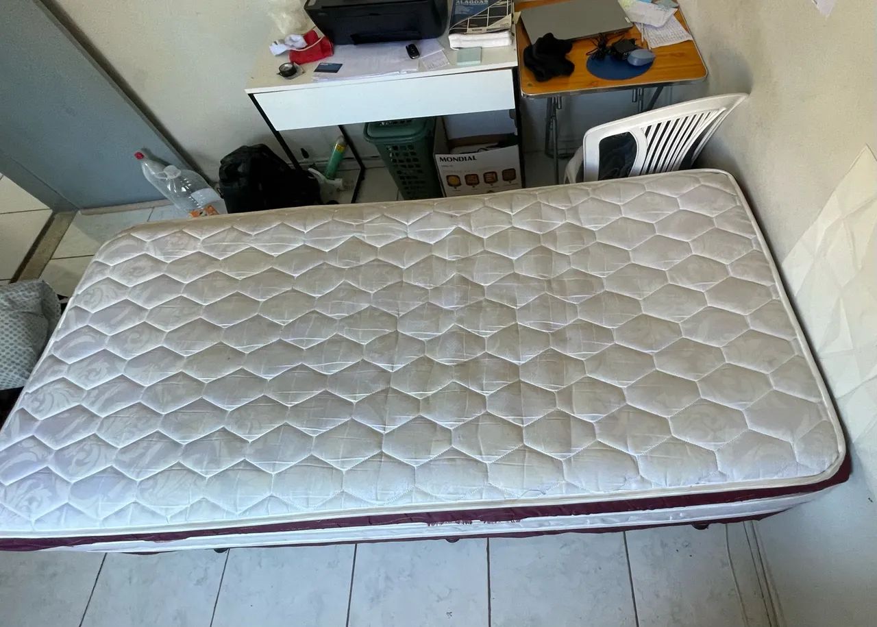 Cama box solteiro com molas  - Foto 4