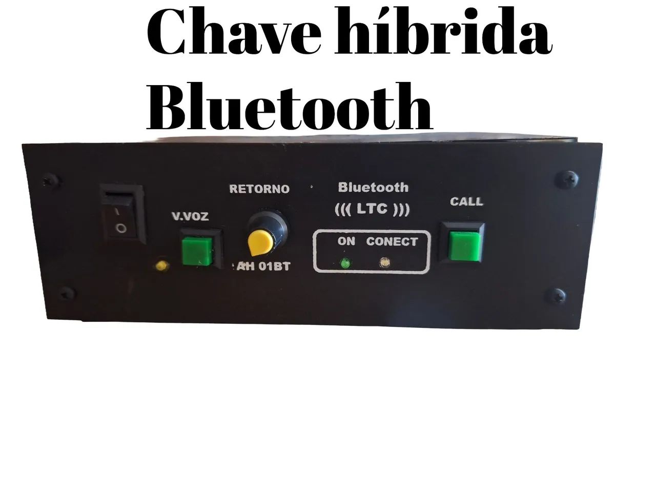 Chave híbrida Bluetooth para emissoras de rádio 