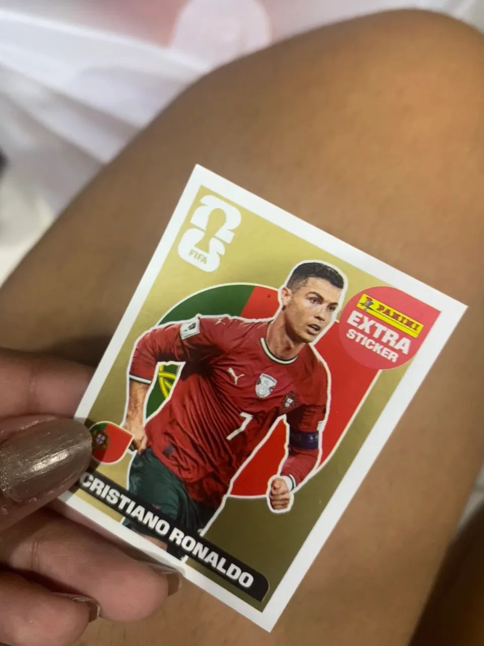 Figurinha cr1 legend ouro