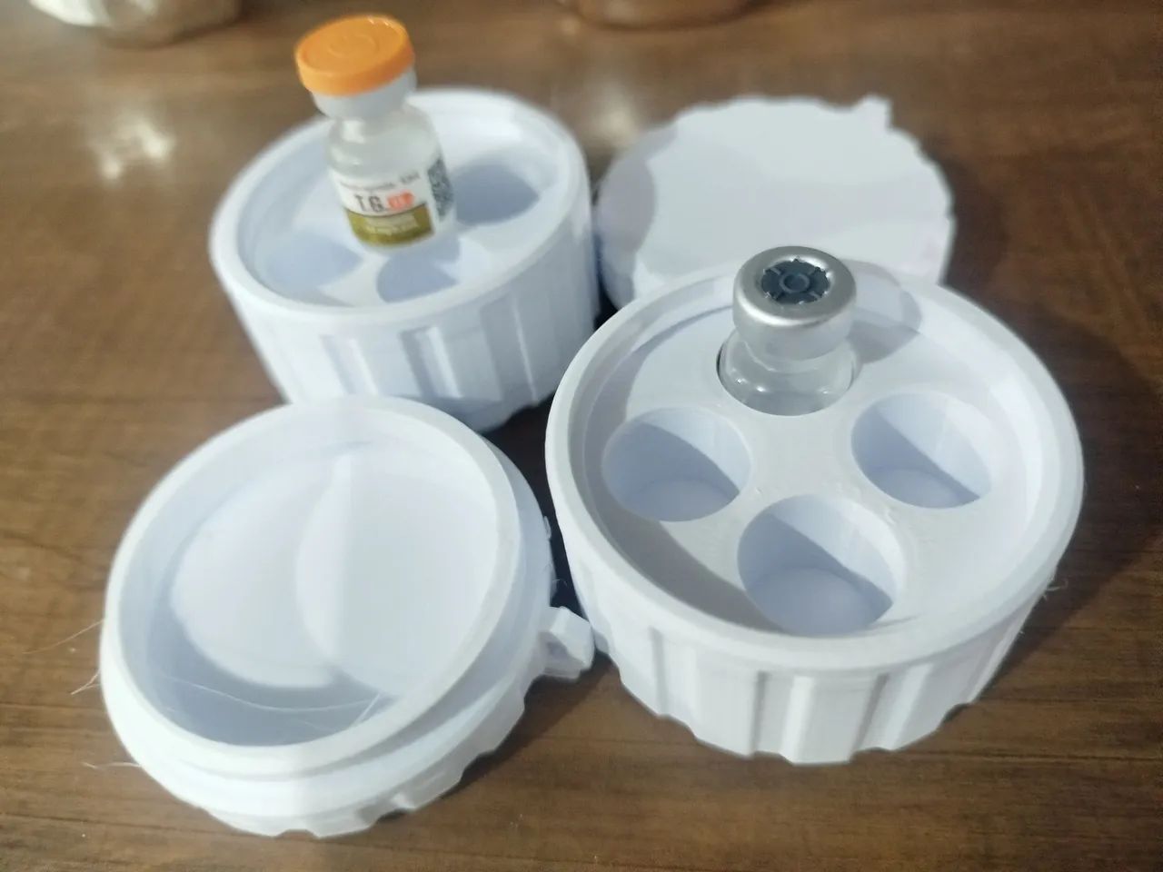 Porta ampolas estojo organizador de ampolas 3ml e 5ml.. Entrega grátis Serra E.S. 