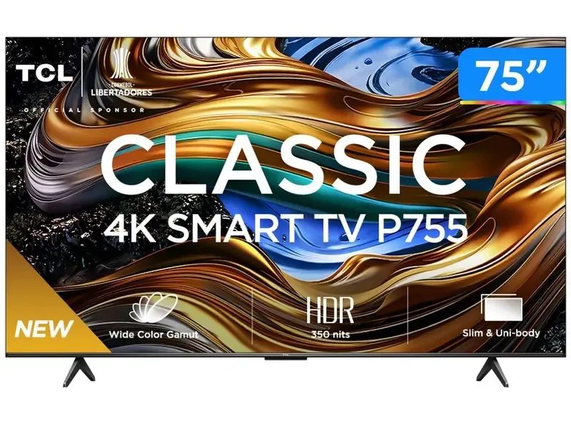 TV TCL 4K 75 polegadas - SOM ONKYO + GOOGLE TV - impecável  - Foto 3