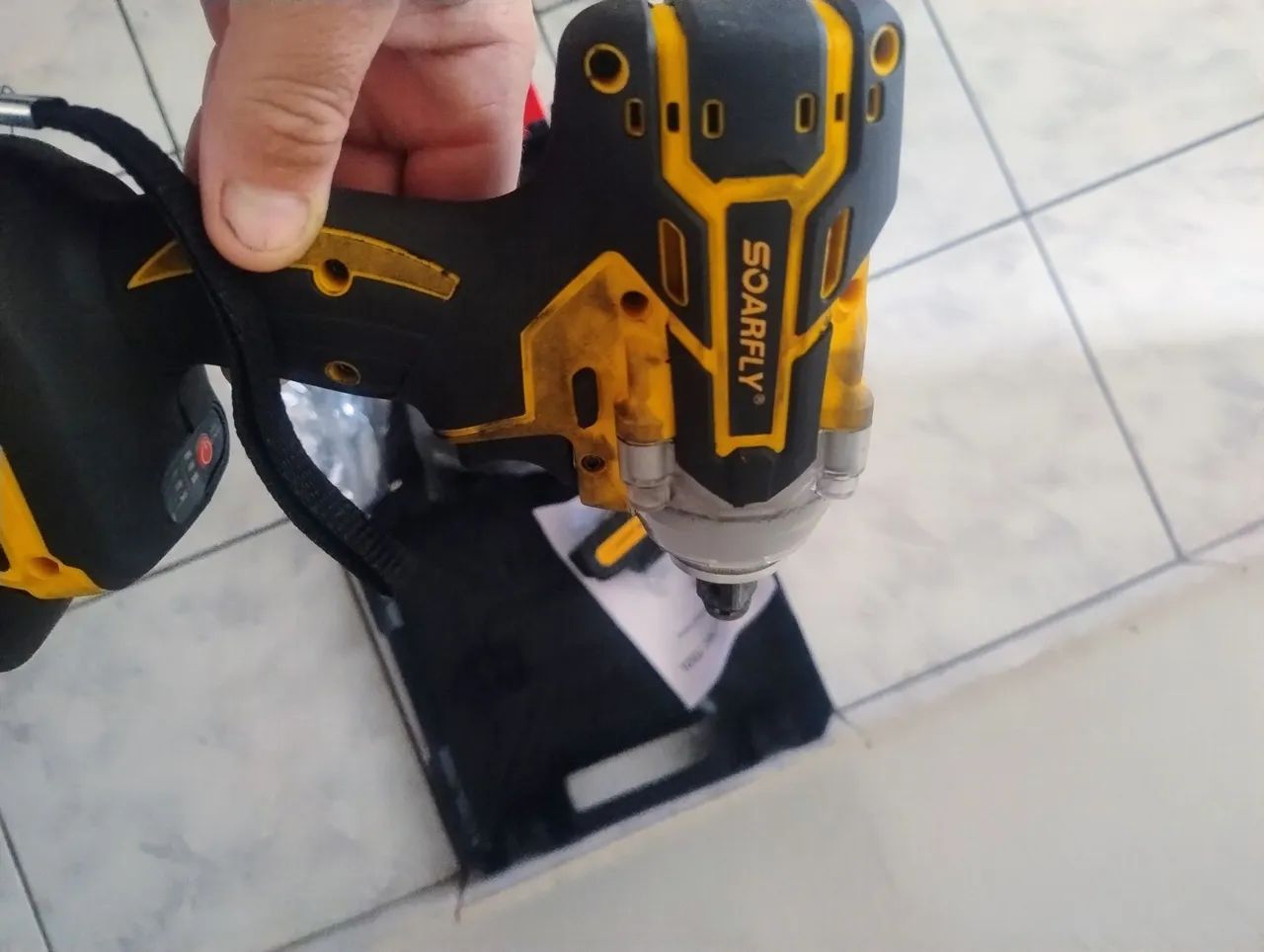 Chave de impacto nova 800 nn bateria 48 v - Foto 2