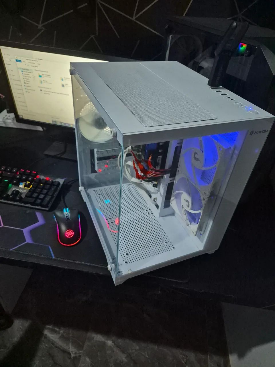 Pc gamer branco Rgb - Foto 2