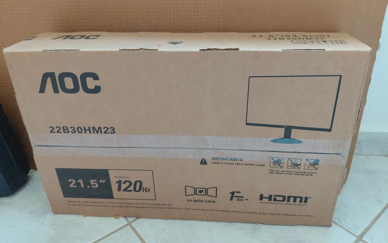 Monitor AOC 21.5 120Hz FullHD 