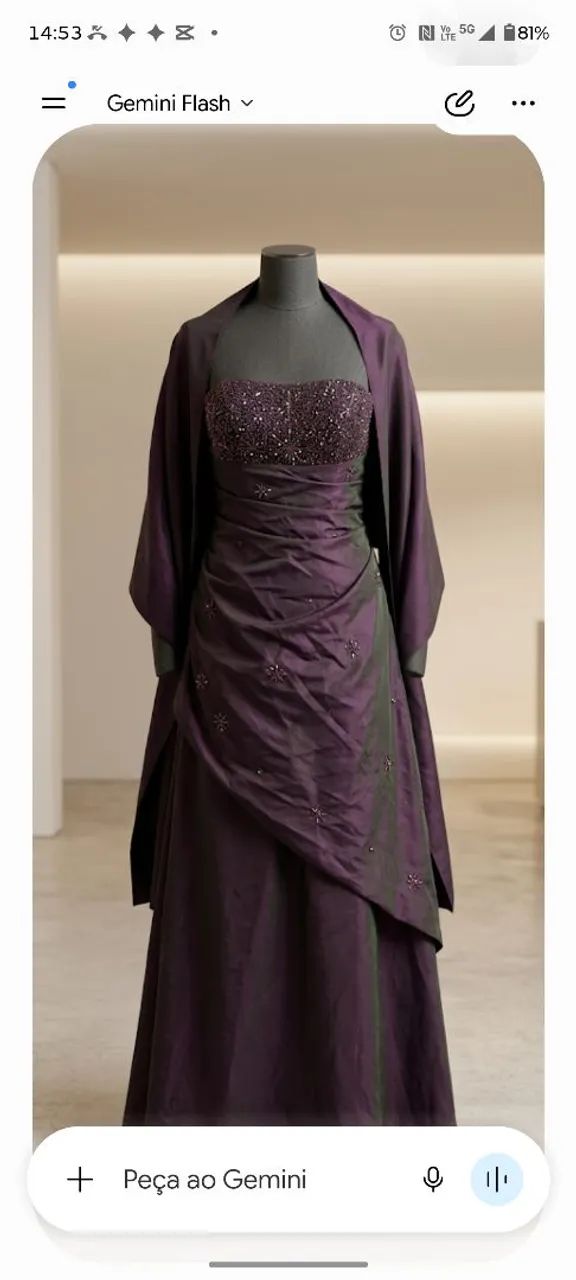 Roupa de festa tomara que caia 