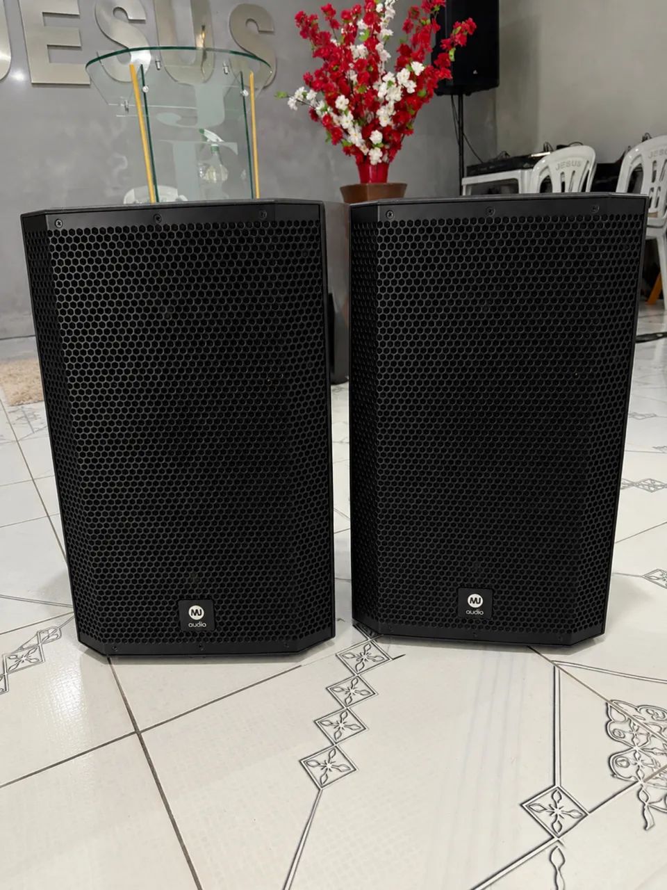 Caixa ativa 12 polegadas Mjaudio 
