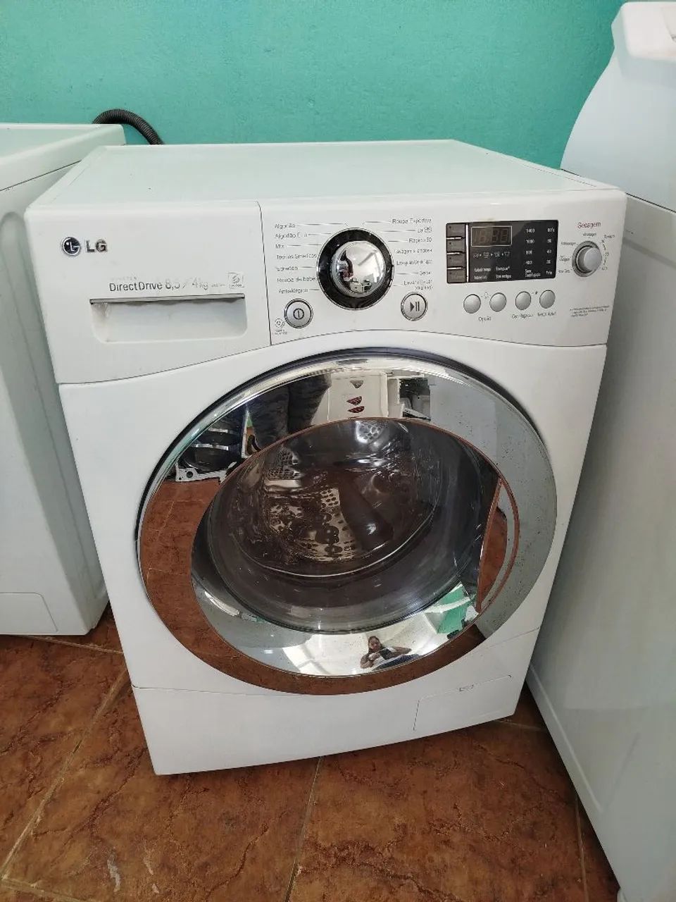 Lava e seca LG 8, 5kg inverter  - Foto 5