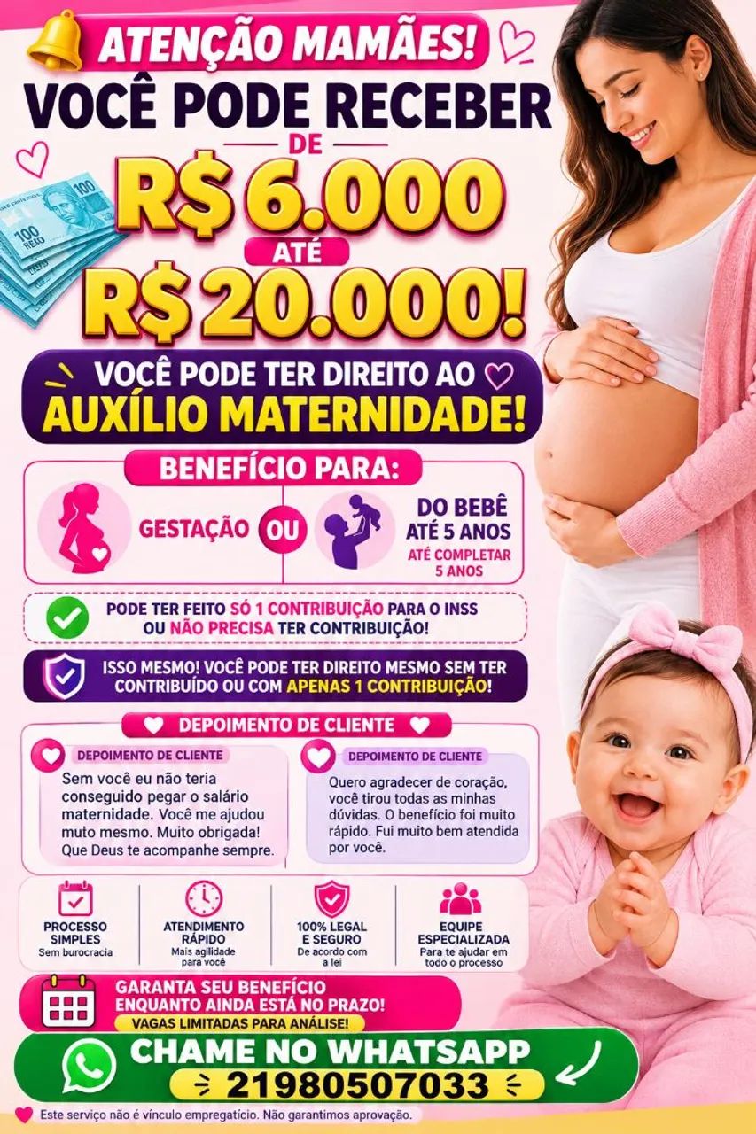 Auxilio maternidade 