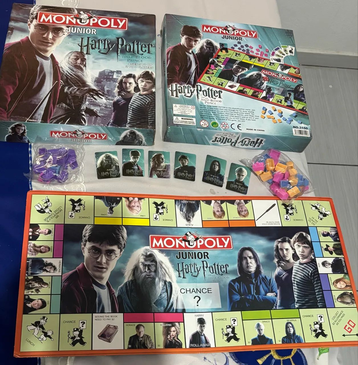Jogo monopólio Harry Potter + quebra-cabeça 200 peças - Foto 4