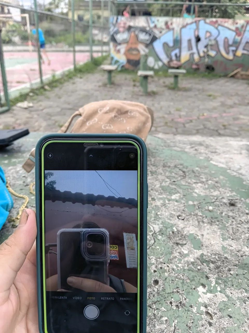 Iphone xr na carcaça do 14 pro - Foto 3