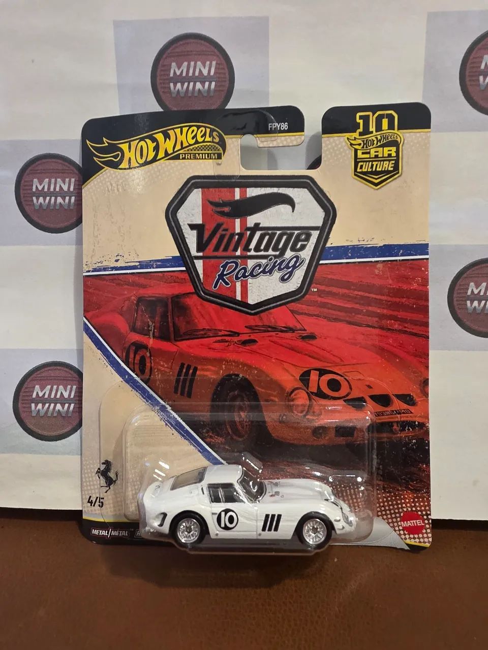 Hotwheels Ferrari 250 GTO Premium Car Culture