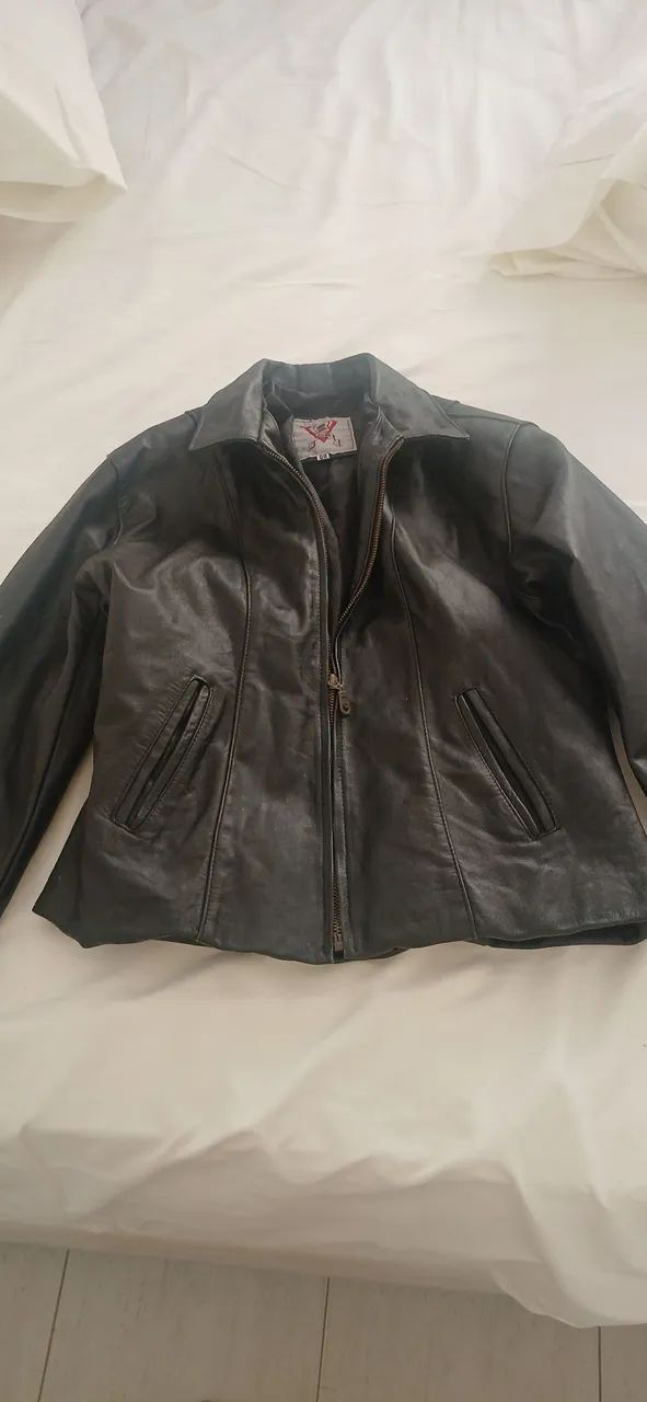 Vendo jaqueta de couro original 