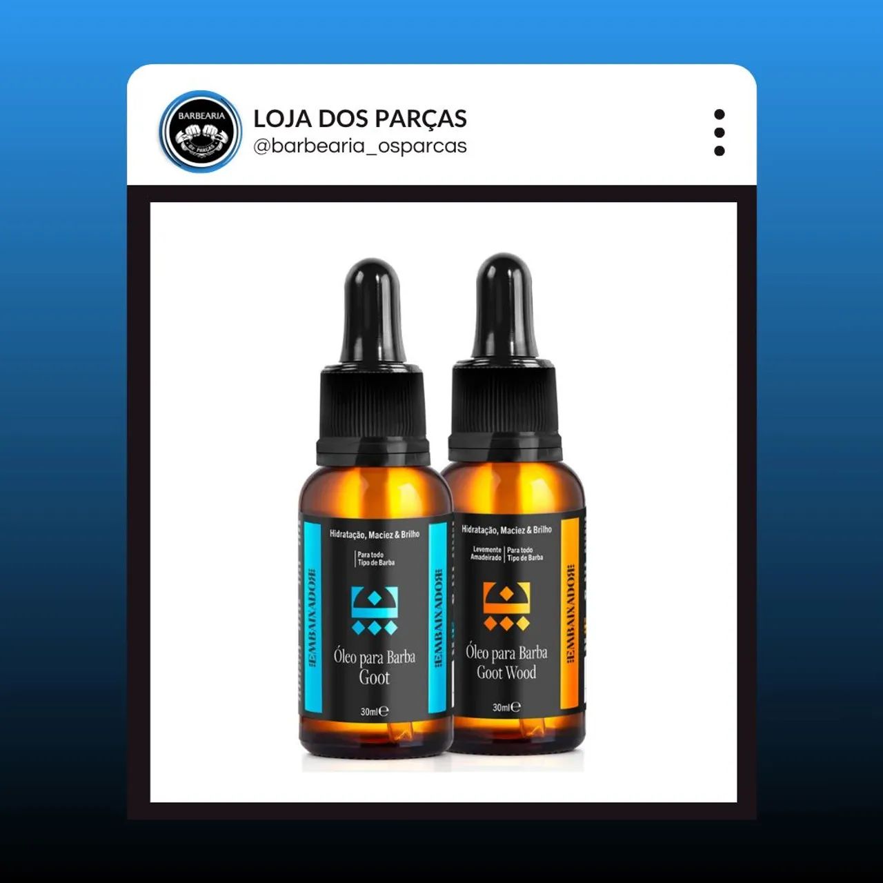 Óleo para barba