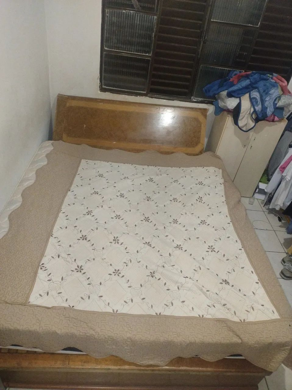 Cama king bom estado geral - Foto 2