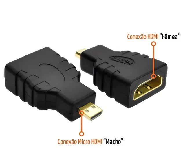 Adaptador Hdmi X Micro Hdmi - Foto 3
